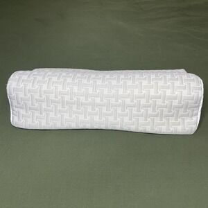 Elviros Cervical Support Memory Foam Neck Bolster Pillow- Spa Pillow, Clean!